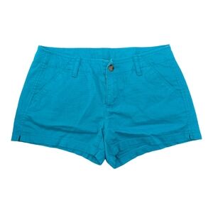 Baby Blue Corduroy Shorts